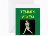Tennis Birthday Cards Tennis Greeting Card by Winningiswonderful