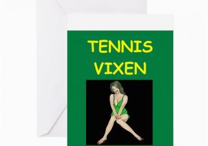 Tennis Birthday Cards Tennis Greeting Card by Winningiswonderful