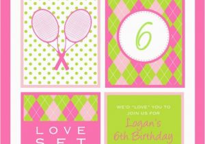 Tennis Birthday Party Invitations Mytennislessons How to Throw A Tennis themed Party