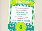 Tennis Birthday Party Invitations Tennis Party Invitation Customizable You Print