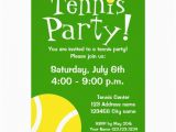 Tennis Birthday Party Invitations Tennis Party Invitations for Birthdays or Bbq 13 Cm X 18