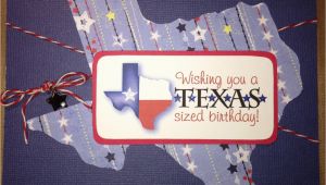 Texas Birthday Card Brenda 39 S Card Corner Texas Sized Birthday
