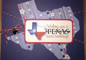 Texas Birthday Card Brenda 39 S Card Corner Texas Sized Birthday