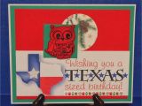 Texas Birthday Card Created by Sunshine Honeybee Tx Sized Birthday Christmas Card