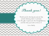 Thank You Card after Birthday Party 30 Chevron Thank You Card Notes Teal and Grey Adult Kids