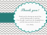 Thank You Card after Birthday Party 30 Chevron Thank You Card Notes Teal and Grey Adult Kids