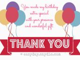 Thank You Card after Birthday Party How to Say Thank You for Birthday Wishes Easyday