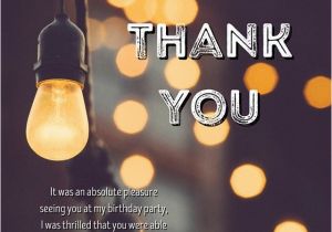 Thank You for Coming to My Birthday Cards Thank You Messages On Cards that Express Gratitude