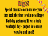 Thank You for Wishing Me A Happy Birthday Quotes Say Thank You Birthday Wishes Happy Birthday Wishes