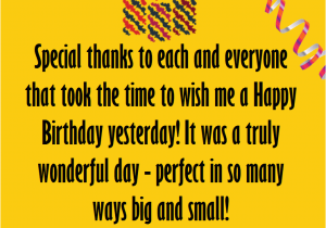 Thank You for Wishing Me A Happy Birthday Quotes Say Thank You Birthday Wishes Happy Birthday Wishes