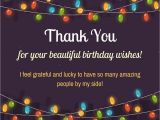 Thank You for Wishing Me A Happy Birthday Quotes Thank You for Your Birthday Wishes