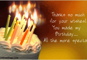 Thank You for Your Birthday Card Best Thank You for Birthday Wishes Messages Sayings Text