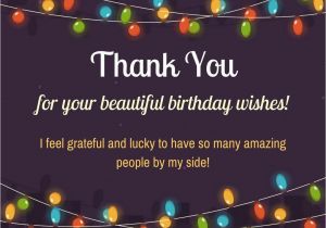 Thanks for Wishing Me Happy Birthday Quotes Thank You for Your Birthday Wishes