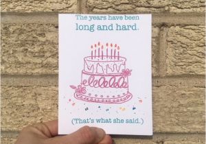 That S What She Said Birthday Card Papermichelle