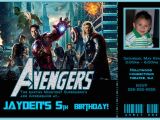 The Avengers Birthday Invitations the Avengers Birthday Invitation 2 Avengers Movie