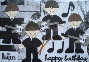 The Beatles Birthday Card Beatles Birthday Card A5 by Cardsbydoodlebug On Etsy