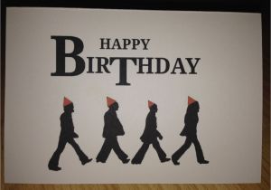 The Beatles Birthday Card the Beatles Birthday Card by Prettyprintsvintage On Etsy