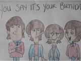 The Beatles Birthday Card the Beatles Birthday Card by Starchild Rocks On Deviantart