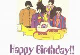 The Beatles Birthday Card the Beatles Yellow Submarine Birthday Card