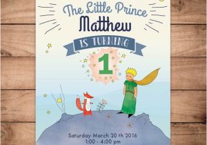 The Little Prince Birthday Invitations 25 Best Ideas About Prince Birthday On Pinterest Prince