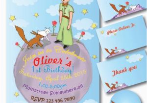 The Little Prince Birthday Invitations Items Similar to Little Prince Birthday Invitation On the