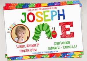 The Very Hungry Caterpillar Birthday Invitations the Very Hungry Caterpillar Birthday Party Photo