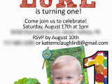 The Very Hungry Caterpillar Birthday Invitations the Very Hungry Caterpillar Birthday Party Pick Any Two