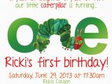 The Very Hungry Caterpillar Birthday Invitations Very Hungry Caterpillar Invitation You Print 5280 Paper