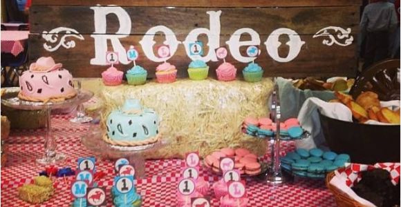 Theme for 1 Year Old Birthday Girl Cowboy themed First Birthday Party Birthday Parties