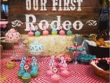 Theme for One Year Old Birthday Girl Cowboy themed First Birthday Party Birthday Parties