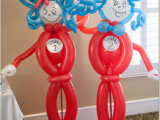 Thing 1 and Thing 2 Birthday Decorations Birthday Party Ideas Blog Delightful Dr Seuss Thing