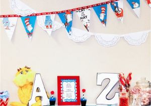 Thing 1 and Thing 2 Birthday Decorations Kara 39 S Party Ideas Thing 1 and Thing 2 Twin themed