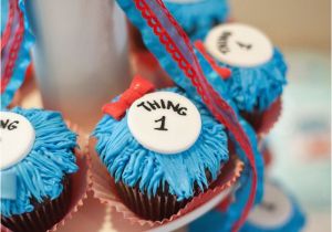 Thing 1 and Thing 2 Birthday Decorations Kara 39 S Party Ideas Thing 1 Thing 2 themed Birthday Party