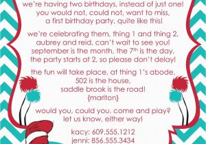 Thing 1 and Thing 2 Birthday Invitations Ww Thing 1 Thing 2 Jenni From the Blog