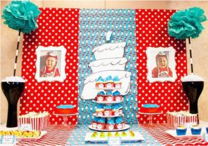 Thing 1 and Thing 2 Birthday Party Decorations Kara 39 S Party Ideas Thing 1 and Thing 2 Twin themed