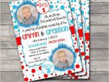 Thing 1 Thing 2 Birthday Invitations Printable Twin Quot Thing 1 Quot and Quot Thing 2 Quot Birthday Invitation