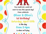 Thing One and Thing Two Birthday Invitations Free Printable Thing 1 and Thing 2 Birthday Party