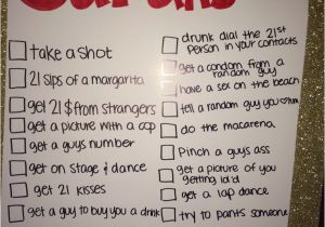 Things to Do for 18th Birthday Girl 25 Best Ideas About 21st Birthday Checklist On Pinterest