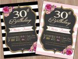 Thirtieth Birthday Invitations 20 Interesting 30th Birthday Invitations themes Wording