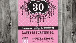 Thirtieth Birthday Invitations 20 Interesting 30th Birthday Invitations themes Wording