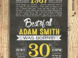 Thirtieth Birthday Invitations 30th Birthday Invitation Surprise 30th Birthday Invite Diy