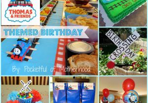 Thomas and Friends Birthday Decorations Thomas and Friends themed Birthday Party Pocketful Of