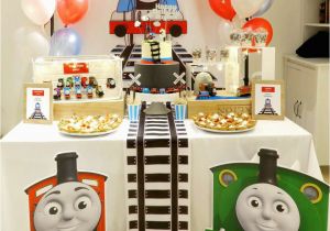 Thomas and Friends Birthday Decorations Thomas Friends Birthday Quot Thomas Train Track Birthday