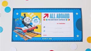 Thomas and Friends Birthday Invitation Cards How to Throw A Thomas Friends Diy Birthday Party