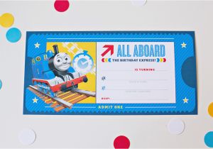 Thomas and Friends Birthday Invitation Cards How to Throw A Thomas Friends Diy Birthday Party