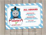 Thomas and Friends Birthday Invitation Cards Thomas Train Invitation Thomas Invitation Thomas Birthday