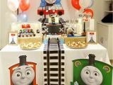 Thomas and Friends Birthday Party Decorations Thomas Friends Birthday Quot Thomas Train Track Birthday