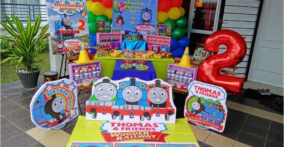 Thomas and Friends Birthday Party Decorations Wondermama Party Kl Wondermama Candy Buffet Thomas