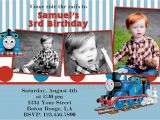 Thomas Birthday Invitations Personalized attractive Thomas the Train Birthday Invitation Ideas