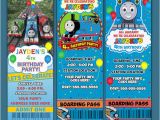 Thomas Birthday Invitations Personalized Thomas the Train Birthday Invitations Template Best